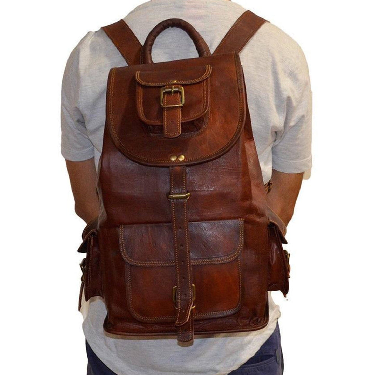 BOGO: 'The Outdoor Hiking Backpack + FREE Journal - Classy Leather Bags - Flyclothing LLC