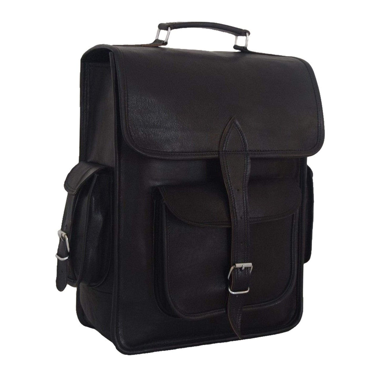 The Ghostbuster Laptop Backpack - Classy Leather Bags - Flyclothing LLC