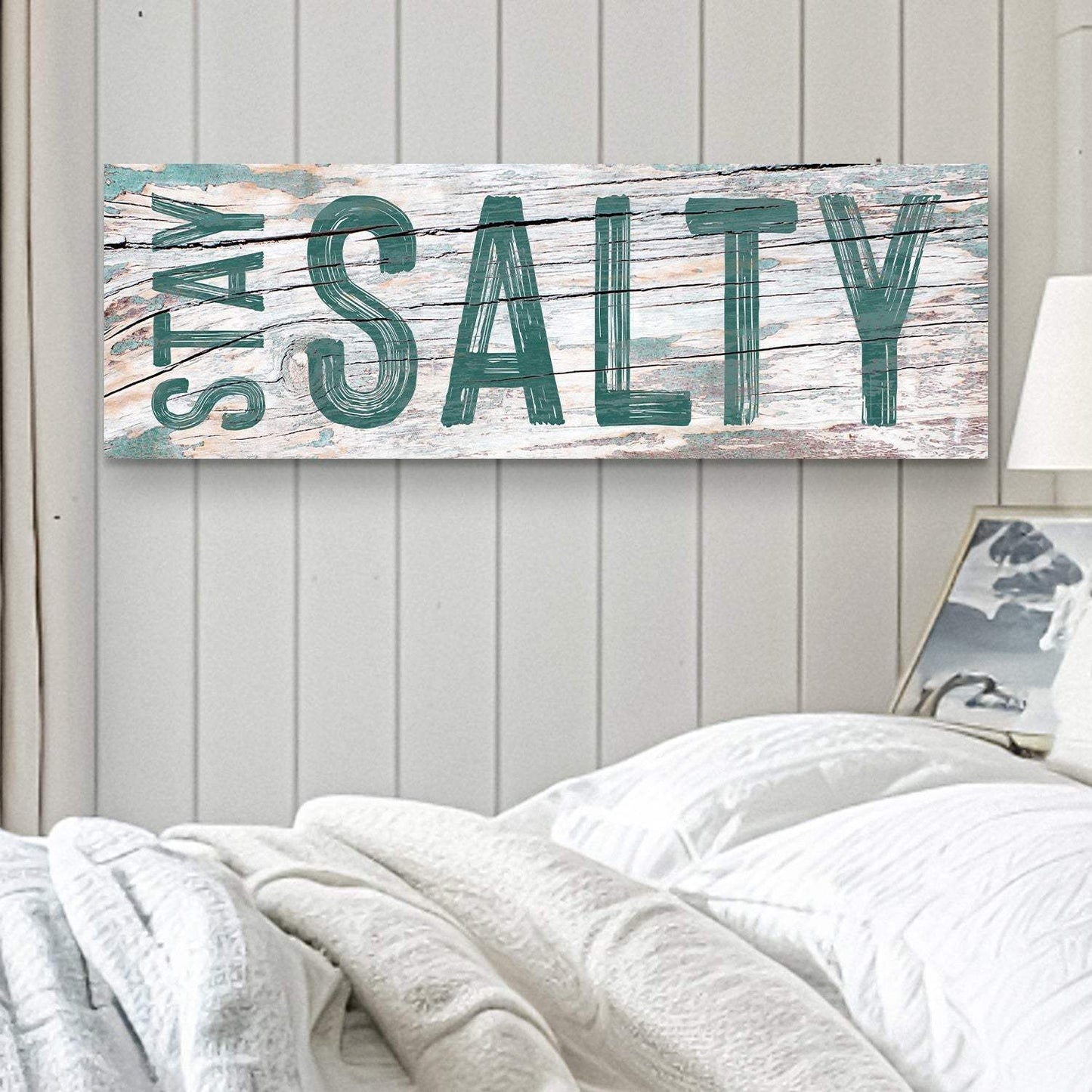 Stay Salty Coastal Sign VI - Tailored Canvases - Flyclothing LLC