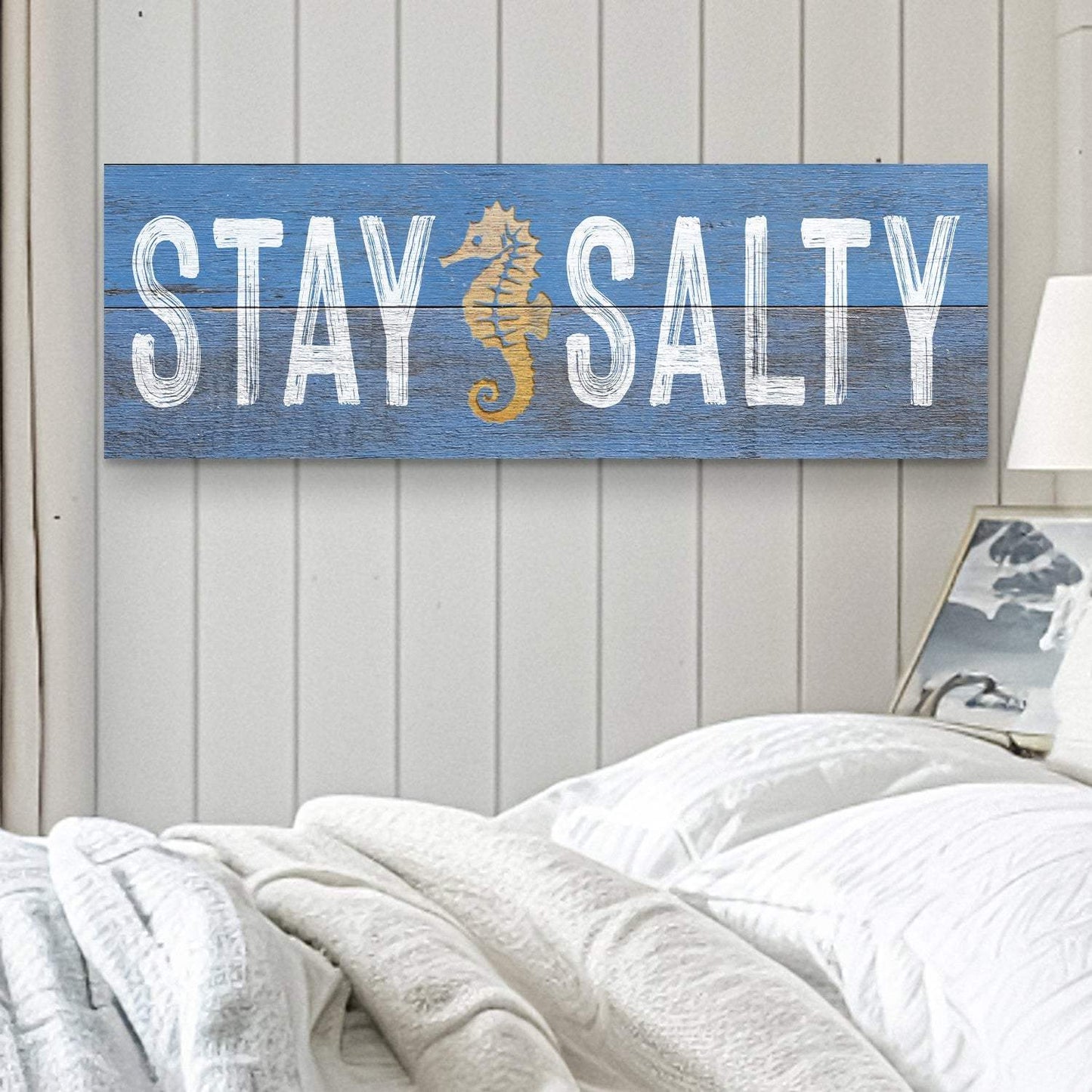 Stay Salty Coastal Sign VII - Tailored Canvases - Flyclothing LLC