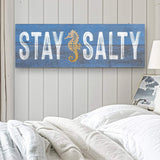 Stay Salty Coastal Sign VII - Tailored Canvases - Flyclothing LLC