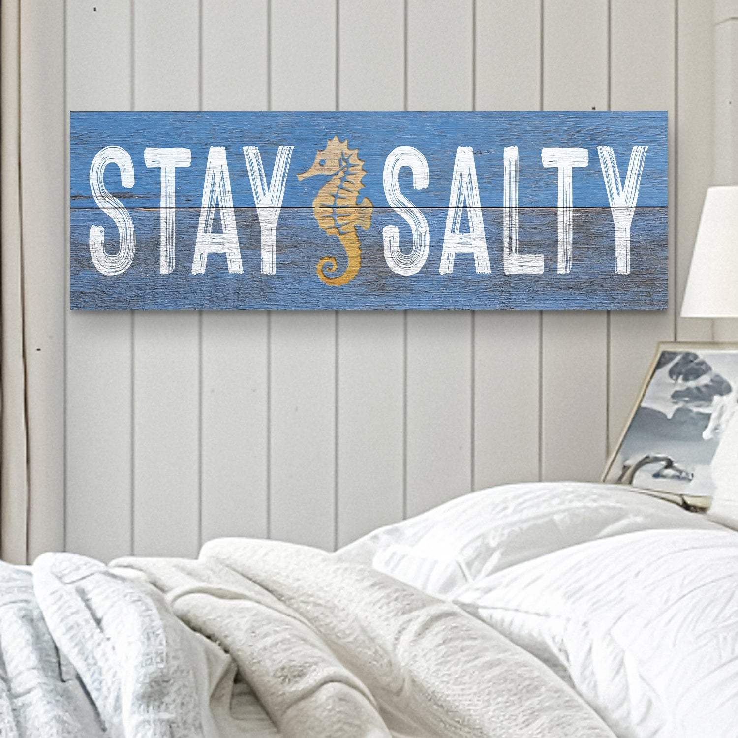 Stay Salty Coastal Sign VII - Tailored Canvases - Flyclothing LLC