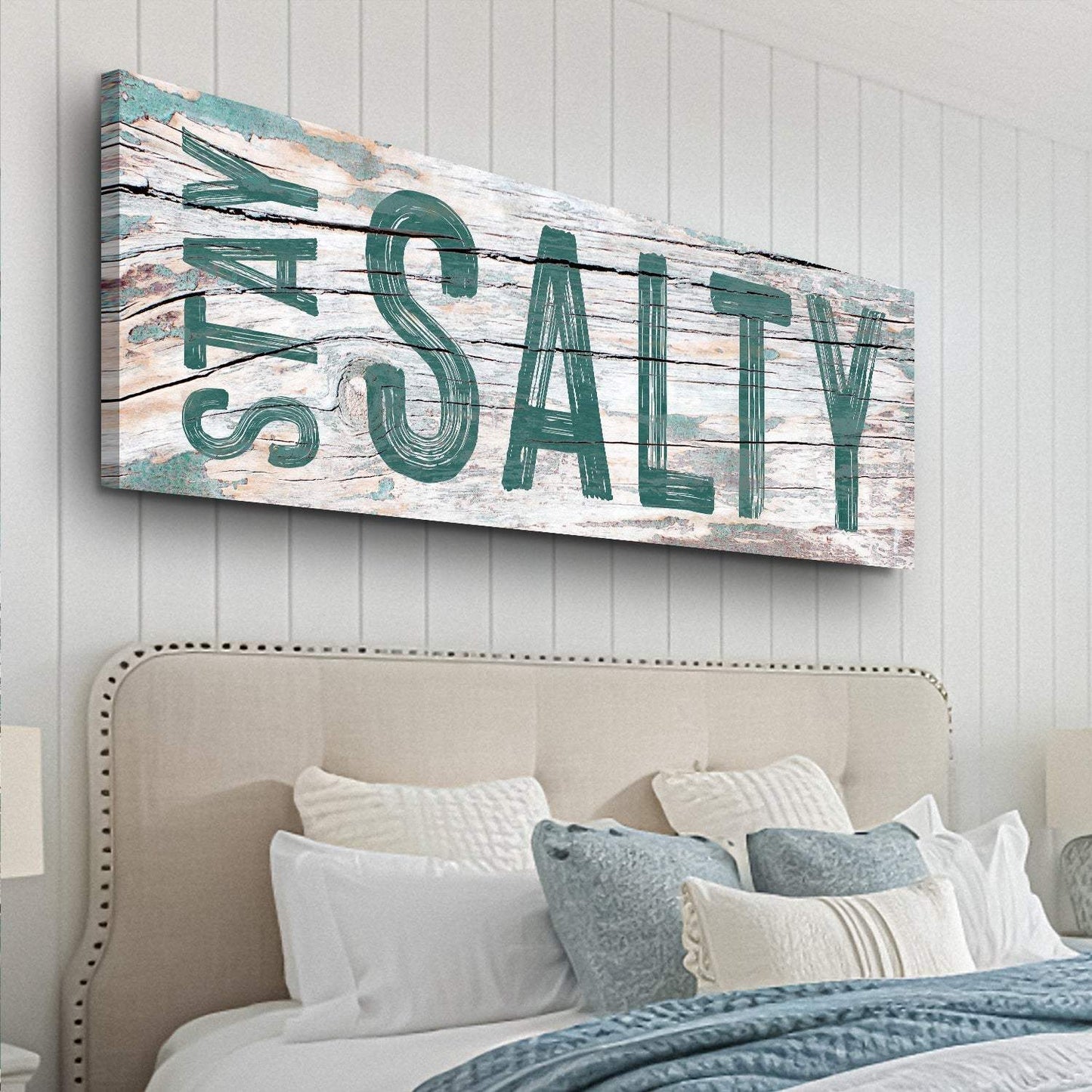 Stay Salty Coastal Sign VI - Tailored Canvases - Flyclothing LLC
