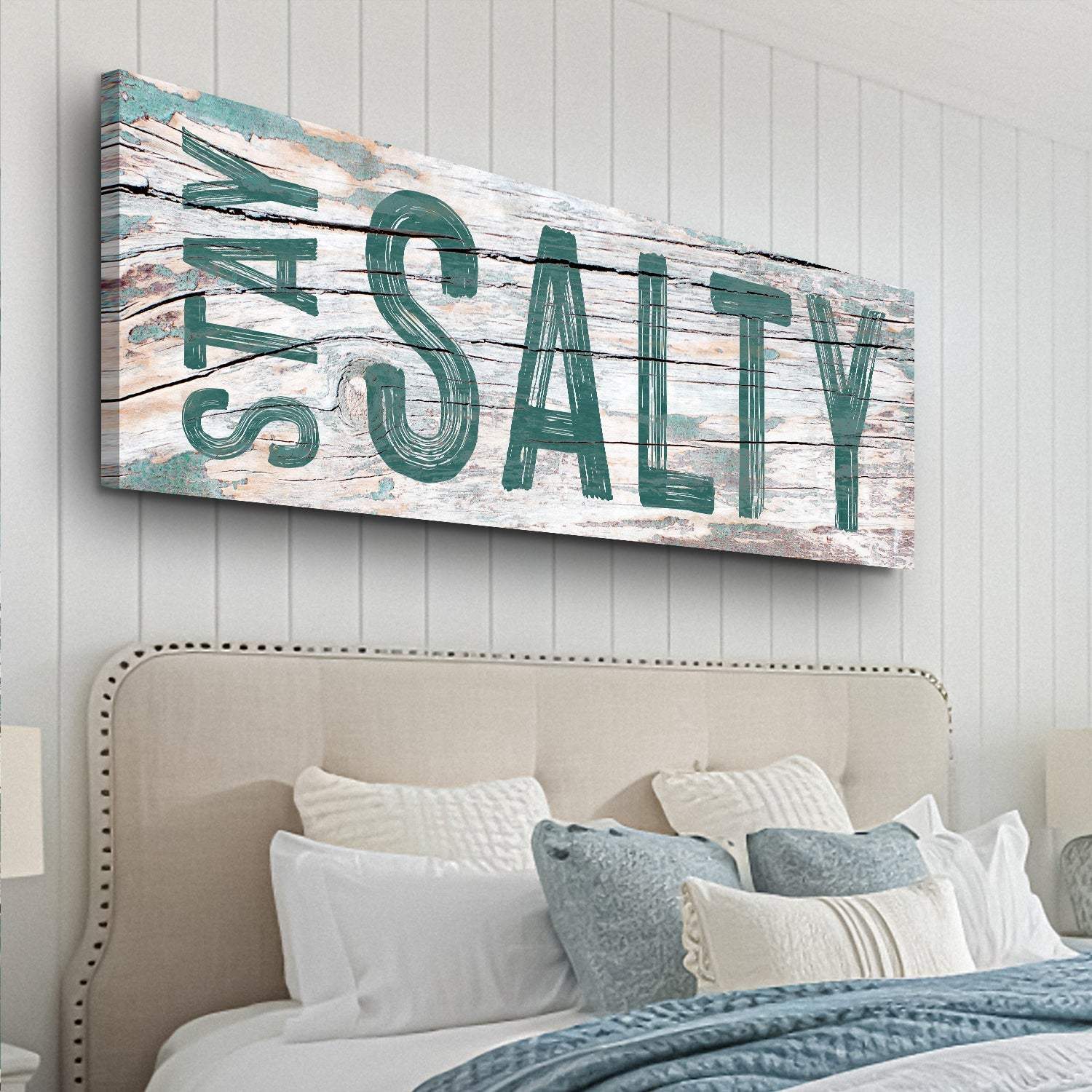 Stay Salty Coastal Sign VI - Tailored Canvases - Flyclothing LLC