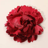 Oversized Statement Satin Floral Pin Brooch Hair Clip - Madeline Love - Flyclothing LLC