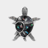 Enamel Turtle Pin Brooch - Madeline Love - Flyclothing LLC