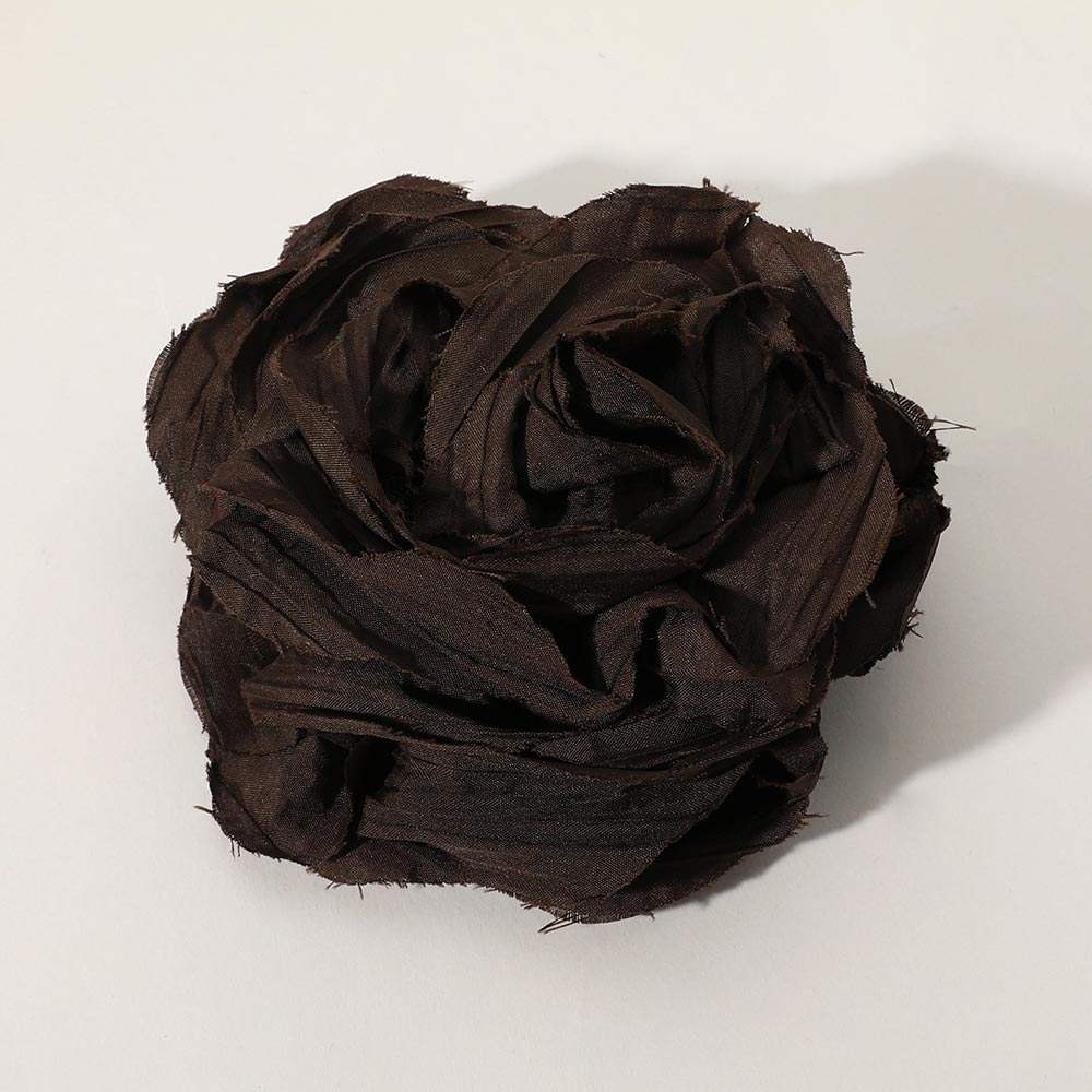 Fabric Mesh Flower Pin Brooch Hair Clip - Madeline Love - Flyclothing LLC