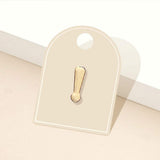 Metal Exclamation Mark Lapel Mini Pin Brooch - Madeline Love - Flyclothing LLC