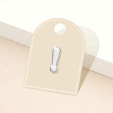 Metal Exclamation Mark Lapel Mini Pin Brooch - Madeline Love - Flyclothing LLC
