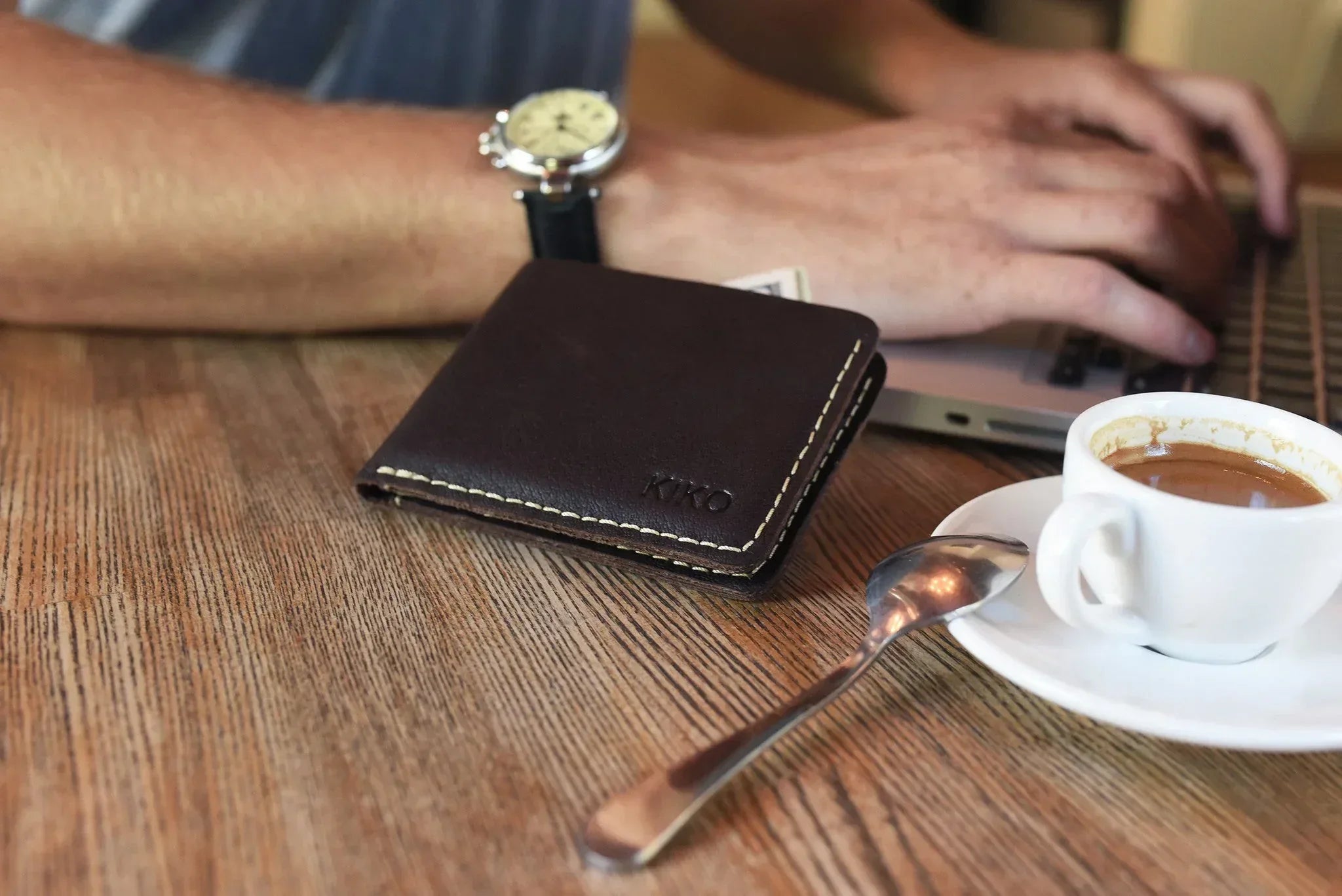 Wave Bifold - Kiko Leather - Flyclothing LLC