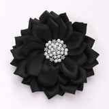 Pearl Pointed Flower Ribbon Brooch Hair Clip - Madeline Love - Flyclothing LLC