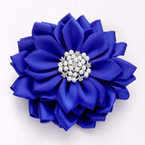 Pearl Pointed Flower Ribbon Brooch Hair Clip - Madeline Love - Flyclothing LLC
