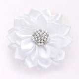 Pearl Pointed Flower Ribbon Brooch Hair Clip - Madeline Love - Flyclothing LLC