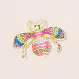 Crystal Paved Honey Bee Pin Brooch - Madeline Love - Flyclothing LLC