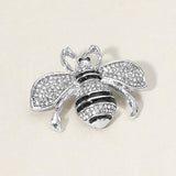 Crystal Paved Honey Bee Pin Brooch - Madeline Love - Flyclothing LLC