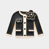 Enamel Flower Jacket Pin Brooch - Madeline Love - Flyclothing LLC