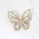 Stone Cluster Butterfly Pin Brooch - Madeline Love - Flyclothing LLC