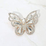 Stone Cluster Butterfly Pin Brooch - Madeline Love - Flyclothing LLC