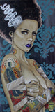 Black Market Art Company Bride Ink & Skate Deck Print