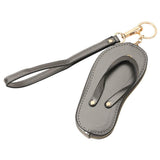 Faux Leather Flip-flop Mini Wristlet Bag Charm Coin Purse - Madeline Love - Flyclothing LLC