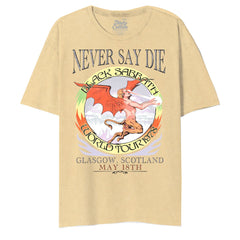Black Sabbath-Never Say Tour Unisex Tee - Black Sabbath