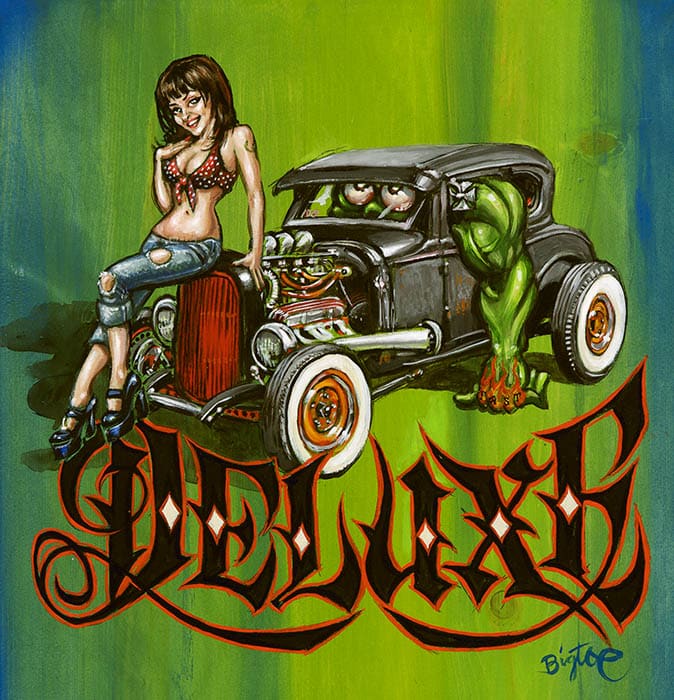 Black Market Art Company Heidi Deluxe Print
