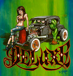 Black Market Art Company Heidi Deluxe Print