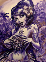 Black Market Art Company How About A Little Head Print