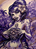 Black Market Art Company How About A Little Head Print