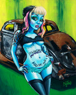 Black Market Art Company Saint Sinner Print