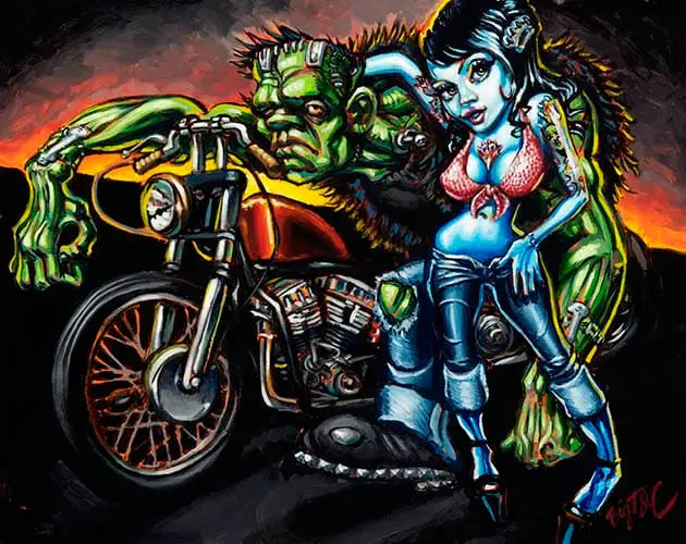 Black Market Art Company Shimmer & Rot Print - Black Market Art Company - Flyclothing LLC