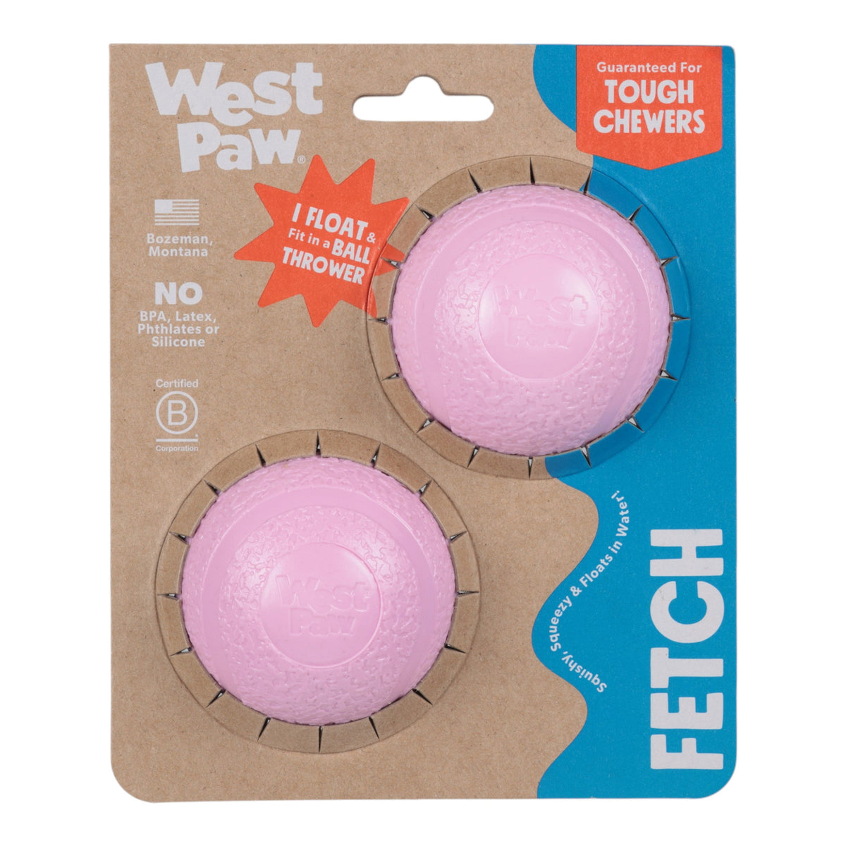 Small Boundr 2-Pack Bubblegum - West Paw - Flyclothing LLC