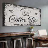 Coffee Bar Sign IV - Tailored Canvases - Flyclothing LLC