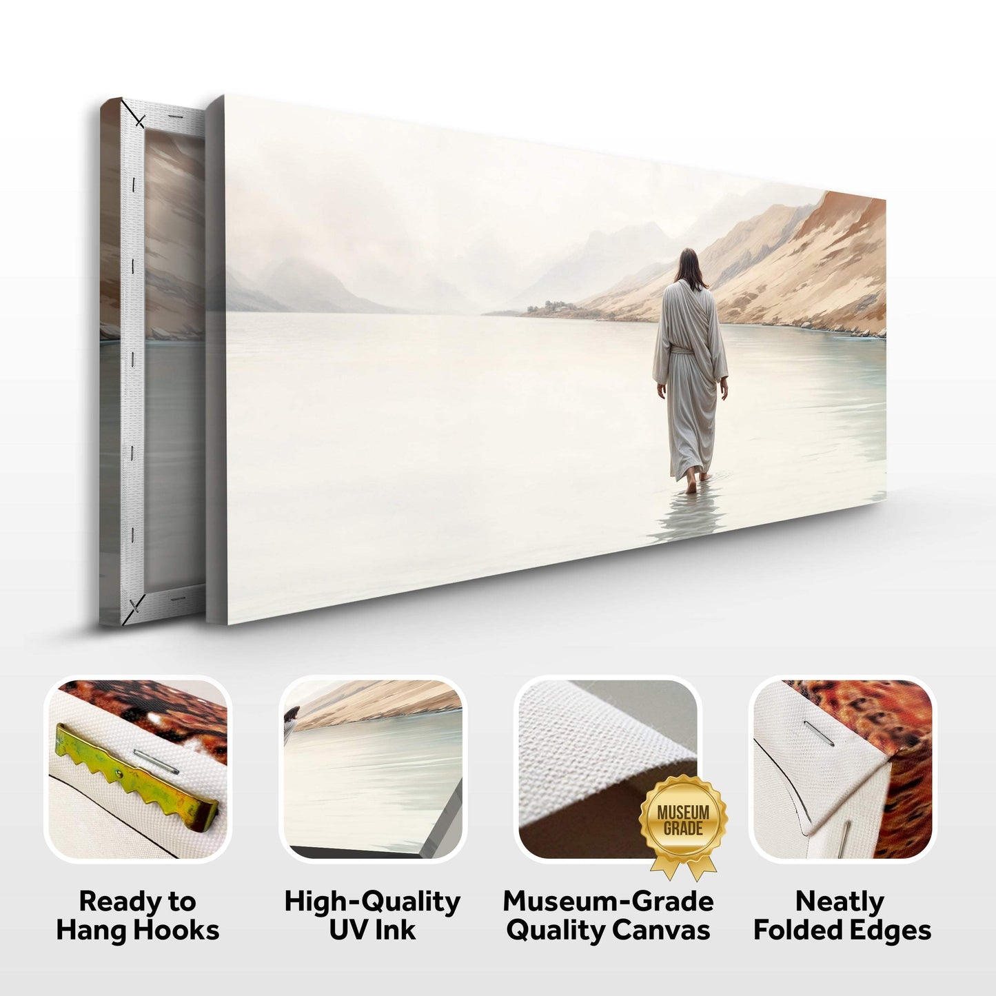 Walking on Water - Faith Wall Art XI - Tailored Canvases - Flyclothing LLC