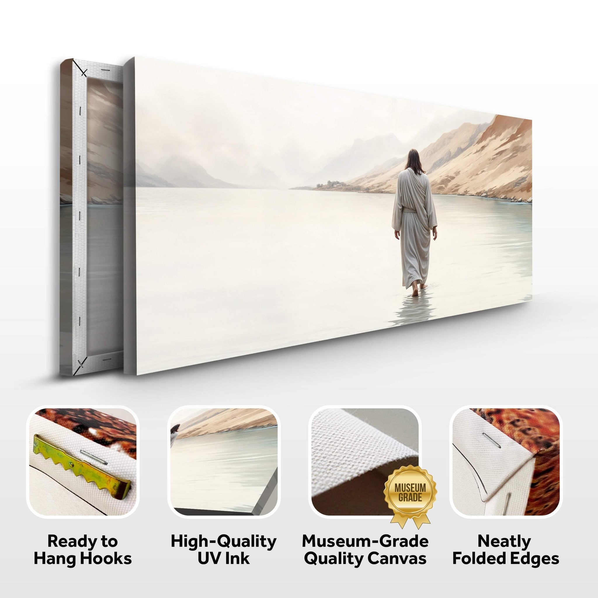 Walking on Water - Faith Wall Art XI - Tailored Canvases - Flyclothing LLC