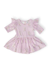 Baby Bunnies 3/4 Sleeve Flutter Twirl Bodysuit - Mila & Rose ® - Flyclothing LLC