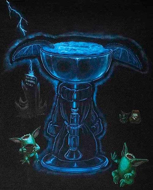 Black Market Art Company Baby Force Ghost Arita Print - Black Market Art Company - Flyclothing LLC