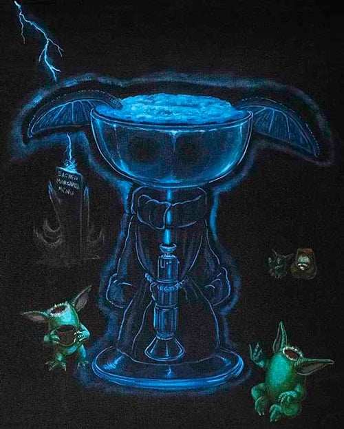 Black Market Art Company Baby Force Ghost Arita Print - Black Market Art Company - Flyclothing LLC