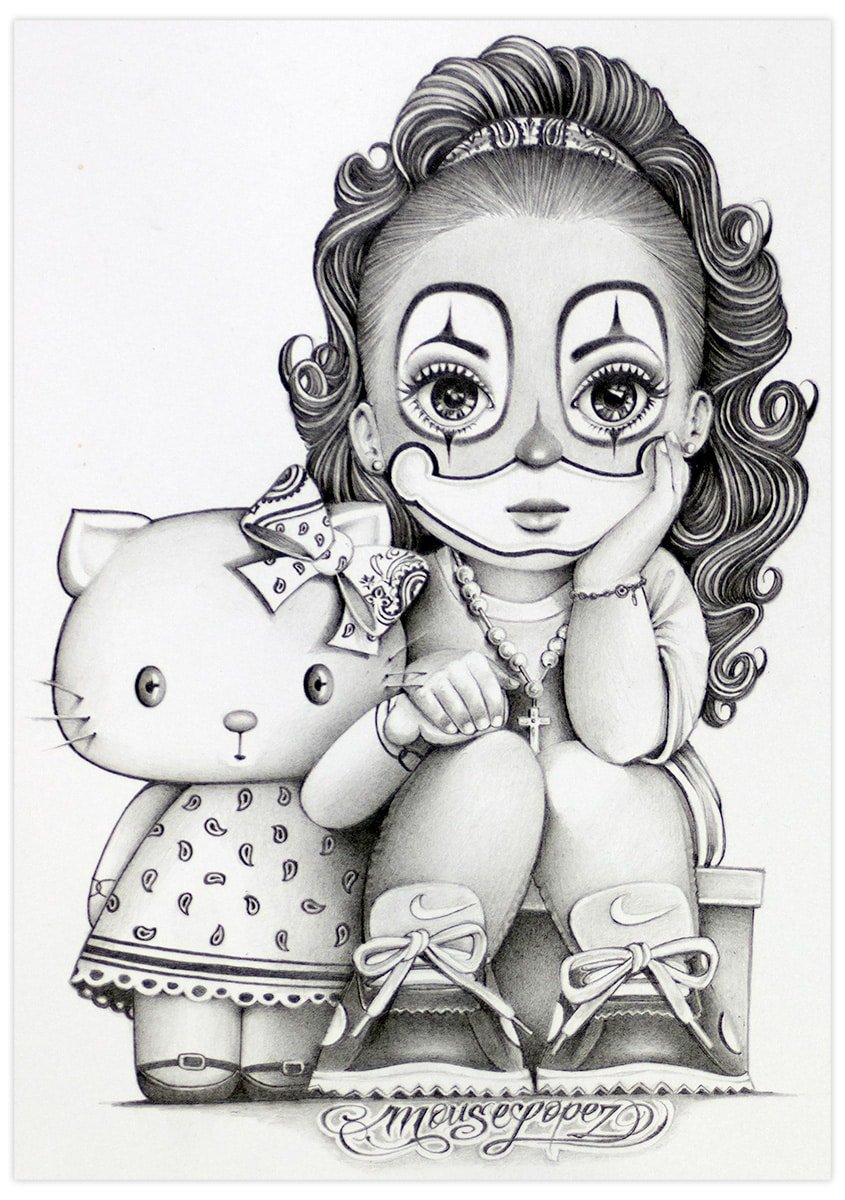 Black Market Art Company Baby Payasa Print