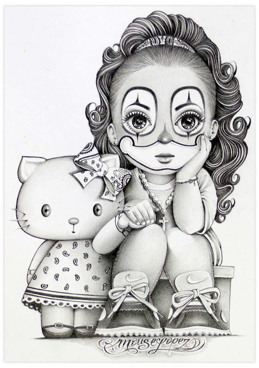 Black Market Art Company Baby Payasa Print - Black Market Art Company - Flyclothing LLC