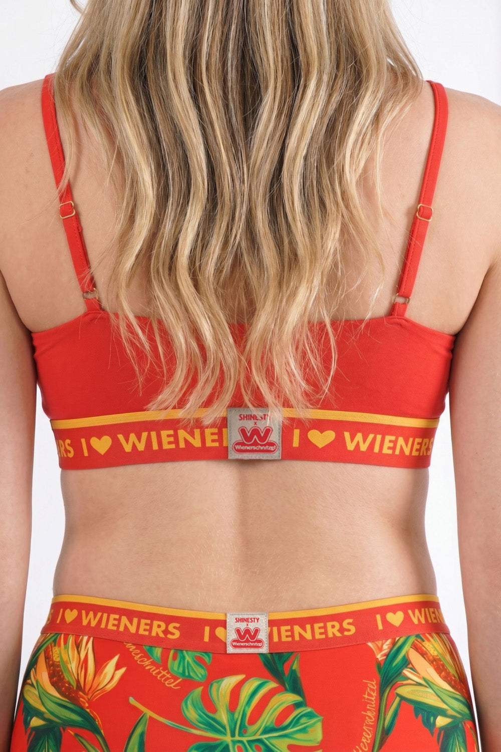 The Red Hot Dog | Shinesty x Wienerschnitzel Bralette - Shinesty - Flyclothing LLC