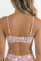 The All Day | Rosé Wine Boob Hammock™ Triangle Bralette