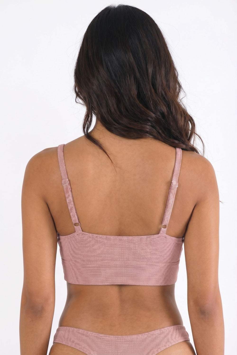 The Bell Pep | Red Chambray Boob Hammock™ Scoop Bralette - Shinesty - Flyclothing LLC