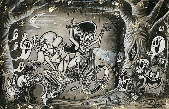 Black Market Art Company Bad Neighborhood Print - Black Market Art Company - Flyclothing LLC