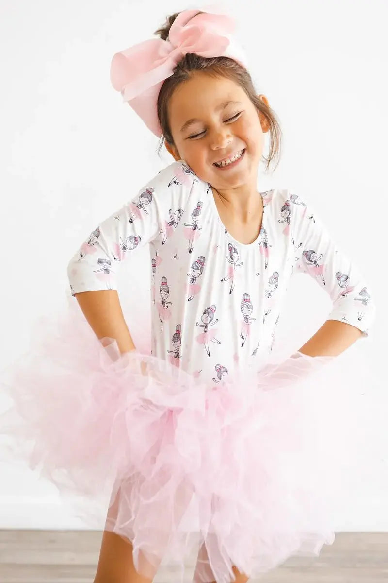 Ballerina 3/4 Tutu Leotard - Mila & Rose ® - Flyclothing LLC