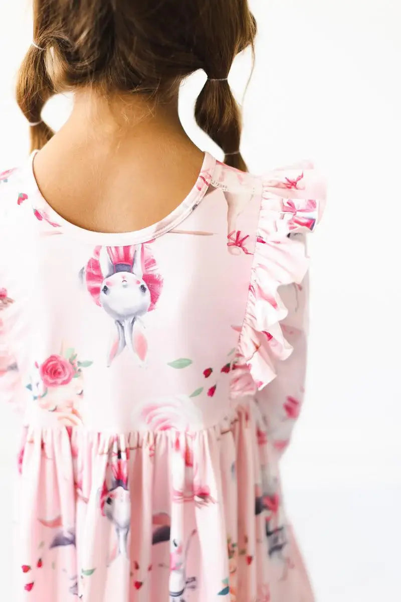 SALE Ballet Beauties Ruffle Twirl Dress - Mila & Rose ® - Flyclothing LLC