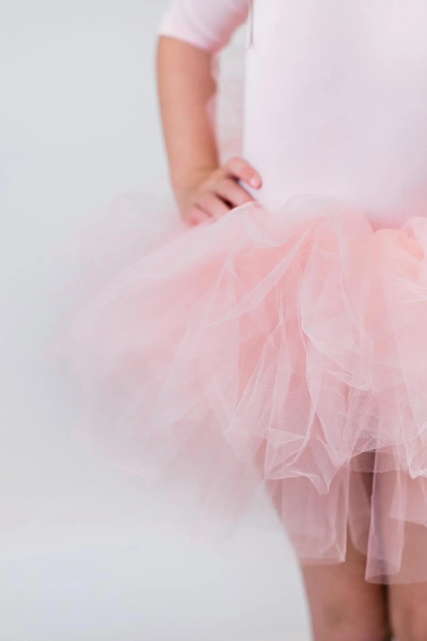 Ballet Pink 3/4 Tutu Leotard - Mila & Rose ® - Flyclothing LLC