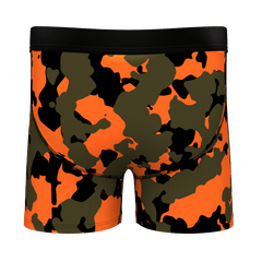 The Bambi Bunchers | Camo Deer Boy's Boxer Briefs - Shinesty