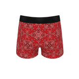 The Bandana Split | Red Bandana Ball Hammock® Pouch Trunks Underwear - Shinesty - Flyclothing LLC