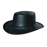 Bandera - Crushable Leather Cowboy Hat - Unik Just for Bikers - Flyclothing LLC